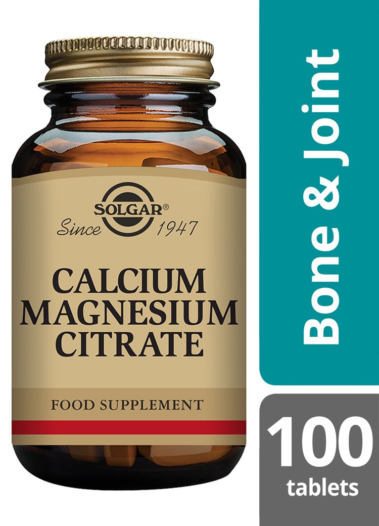 Buy Solgar Calcium/Magnesium Citrate, 100 Tablets at the best price