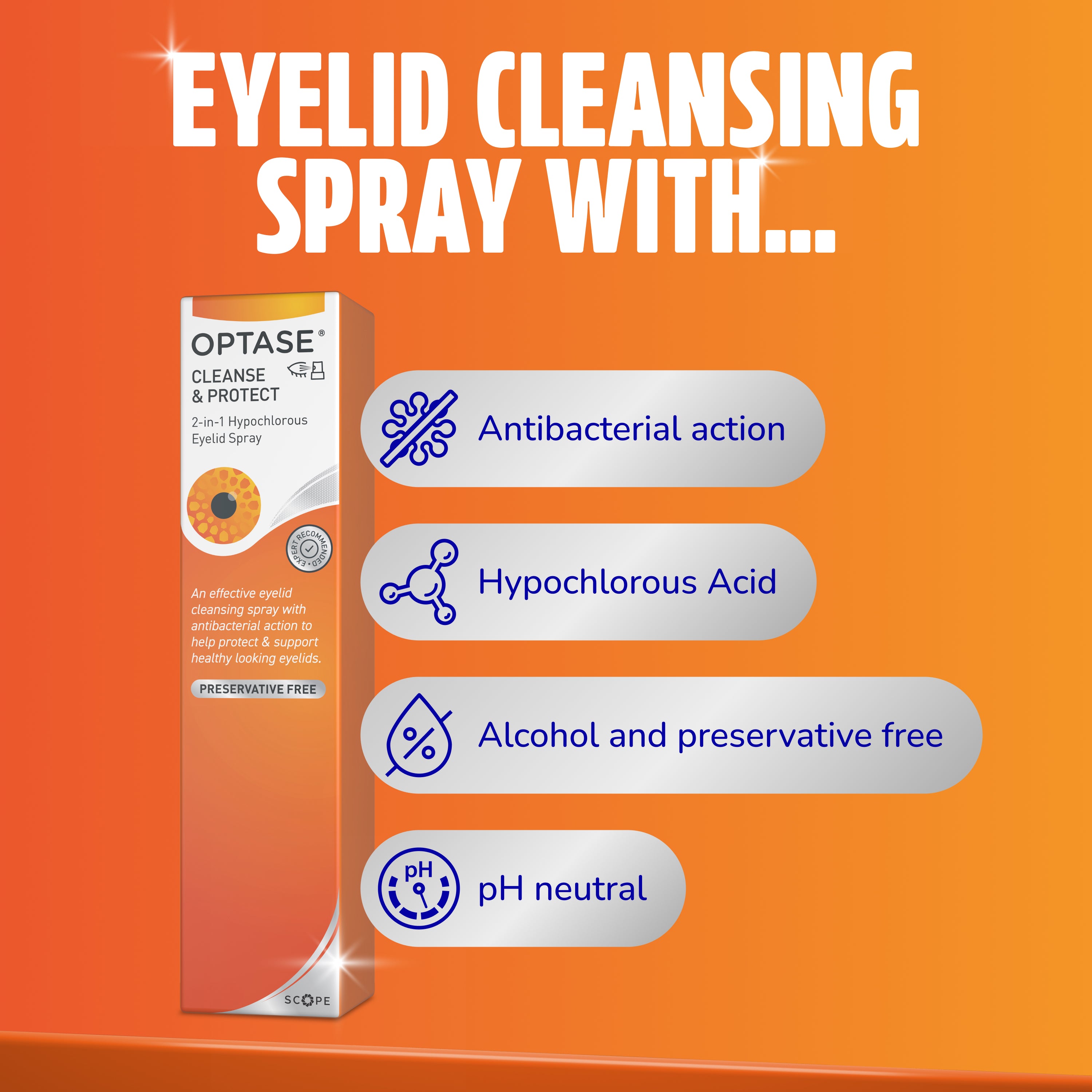 Optase Cleanse & Protect 100ml