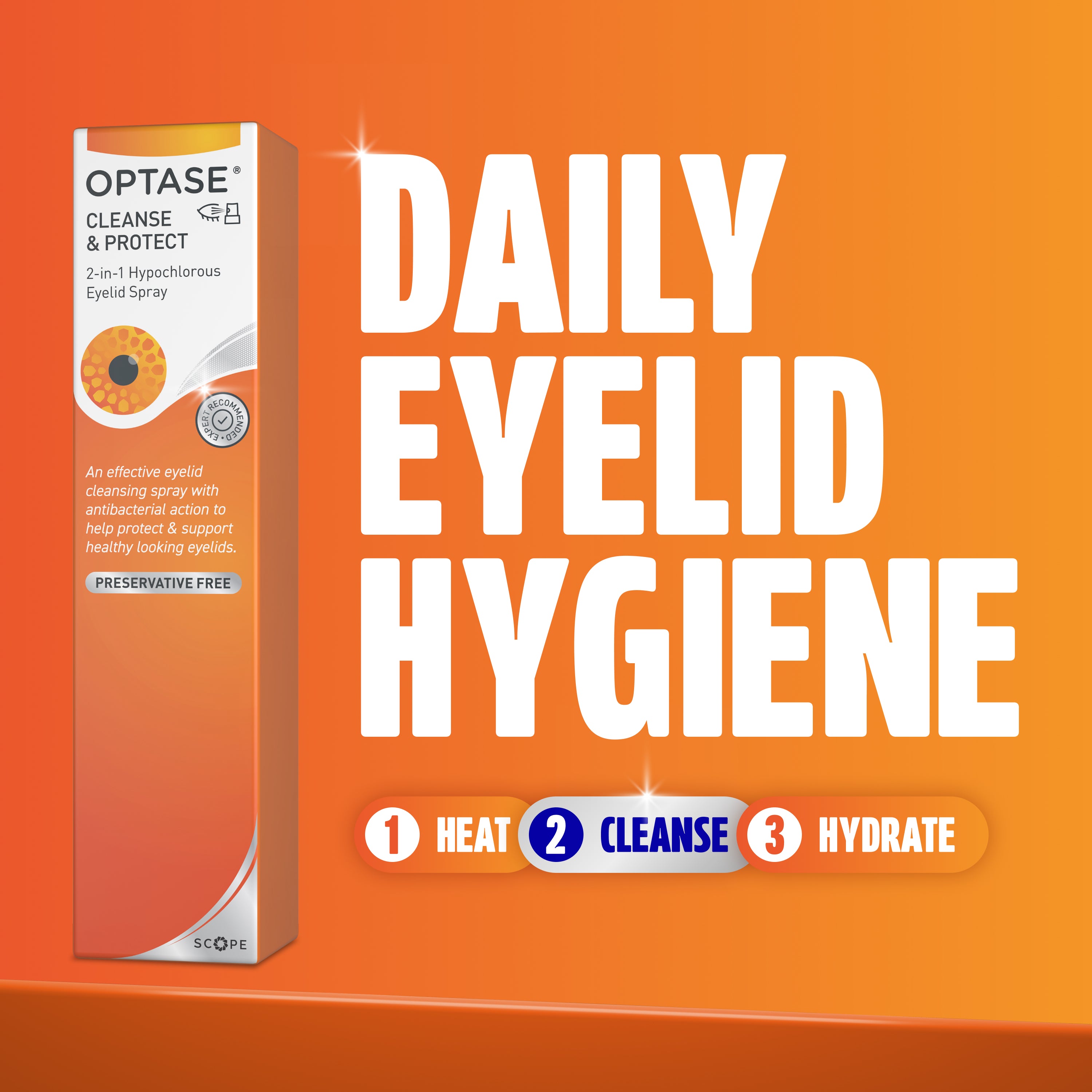 Optase Cleanse & Protect 100ml