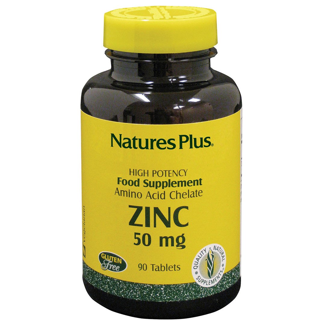 Nature's Plus Zinc 50mg Tab 90