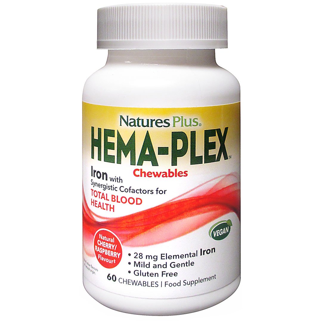 Nature's Plus Hemaplex Chewable Tablets