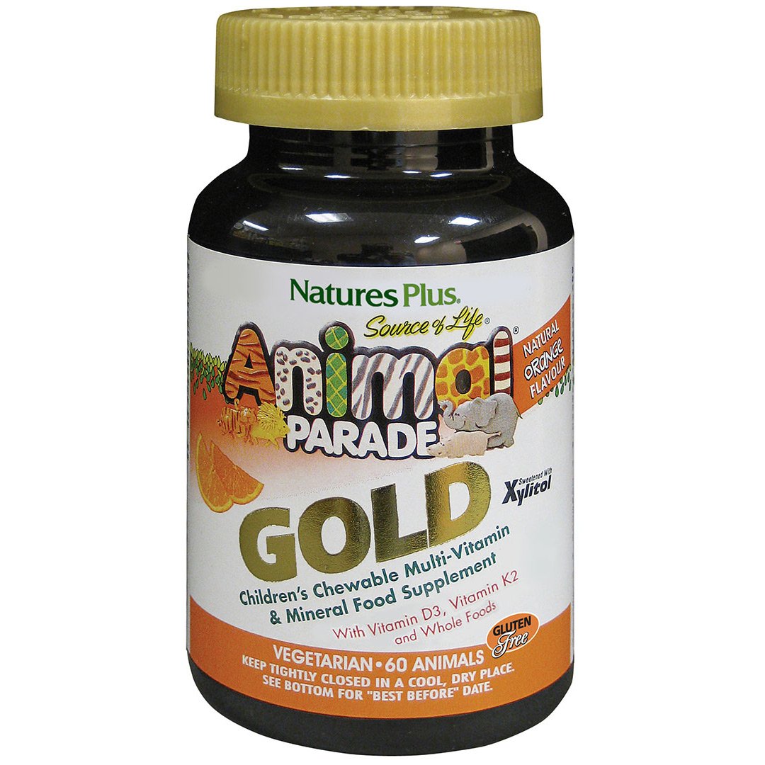 Nature's Plus Animal Parade Gold Orange Chewable Tablets 60