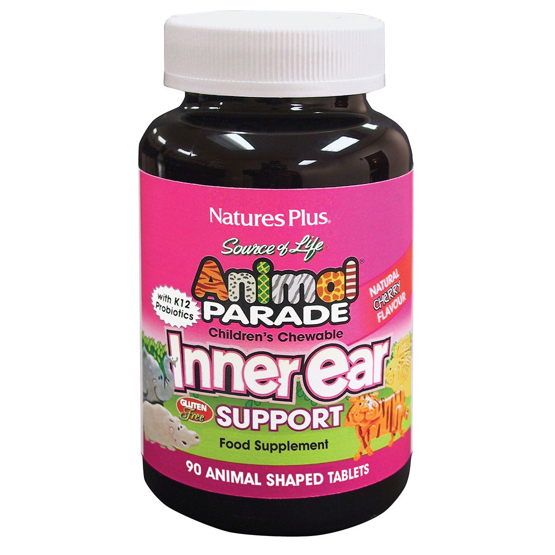 Nature's Plus Animal Parade Inner Ear Support Chewable Tablets