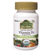 Nature's Plus Source Of Life Garden Organic Vitamin D3 2500IU