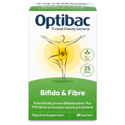 OptiBac Probiotics Bifidobacteria & Fibre 30 Sachets