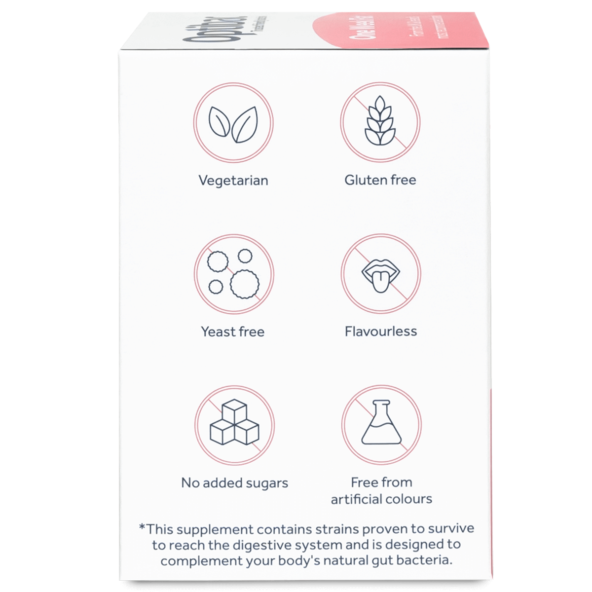 OptiBac Probiotics One Week Flat 28 Sachets