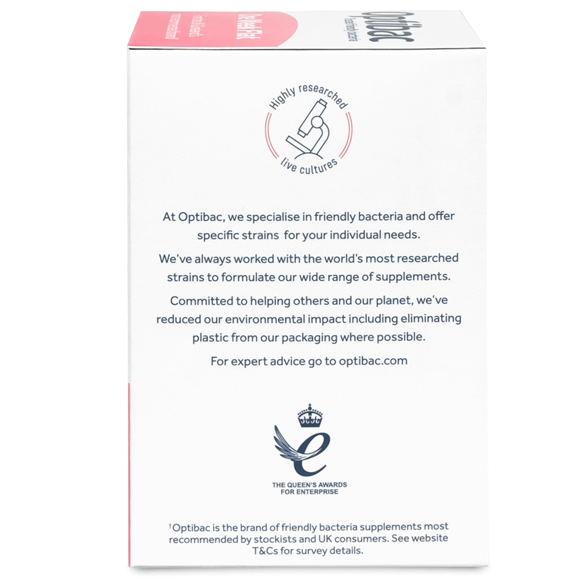 OptiBac Probiotics One Week Flat 28 Sachets