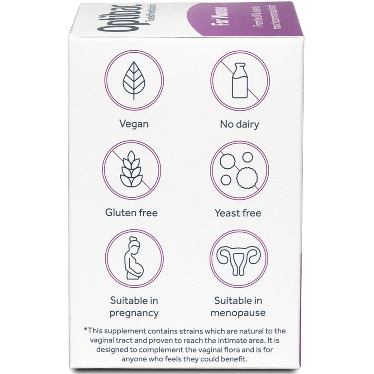 OptiBac Probiotics For Women 30 Capsules