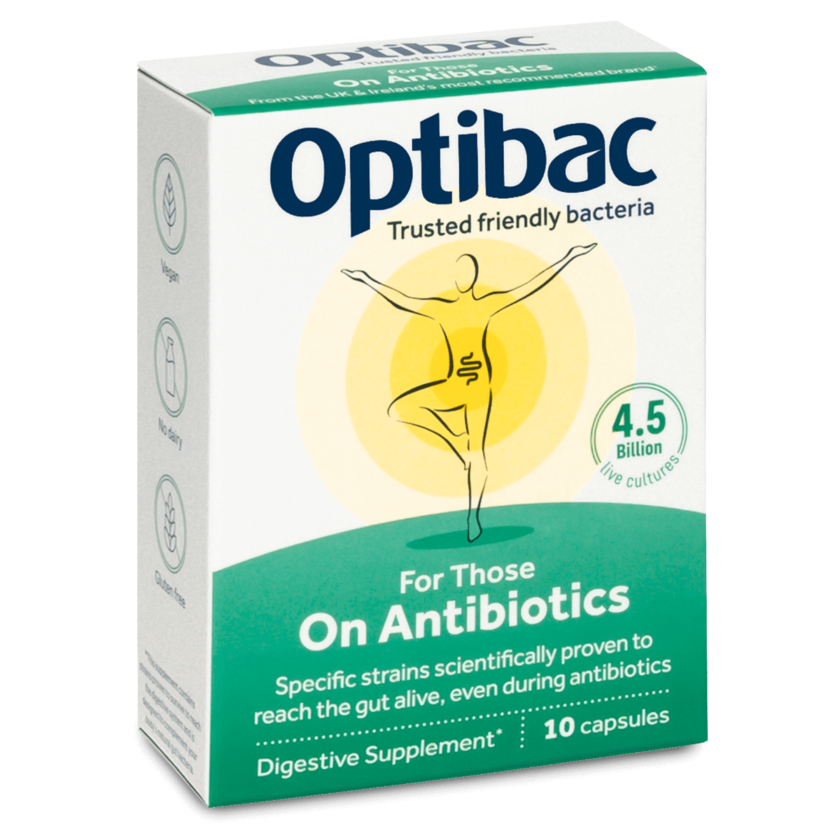 Optibac For Those On Antibiotics 10 Capsules