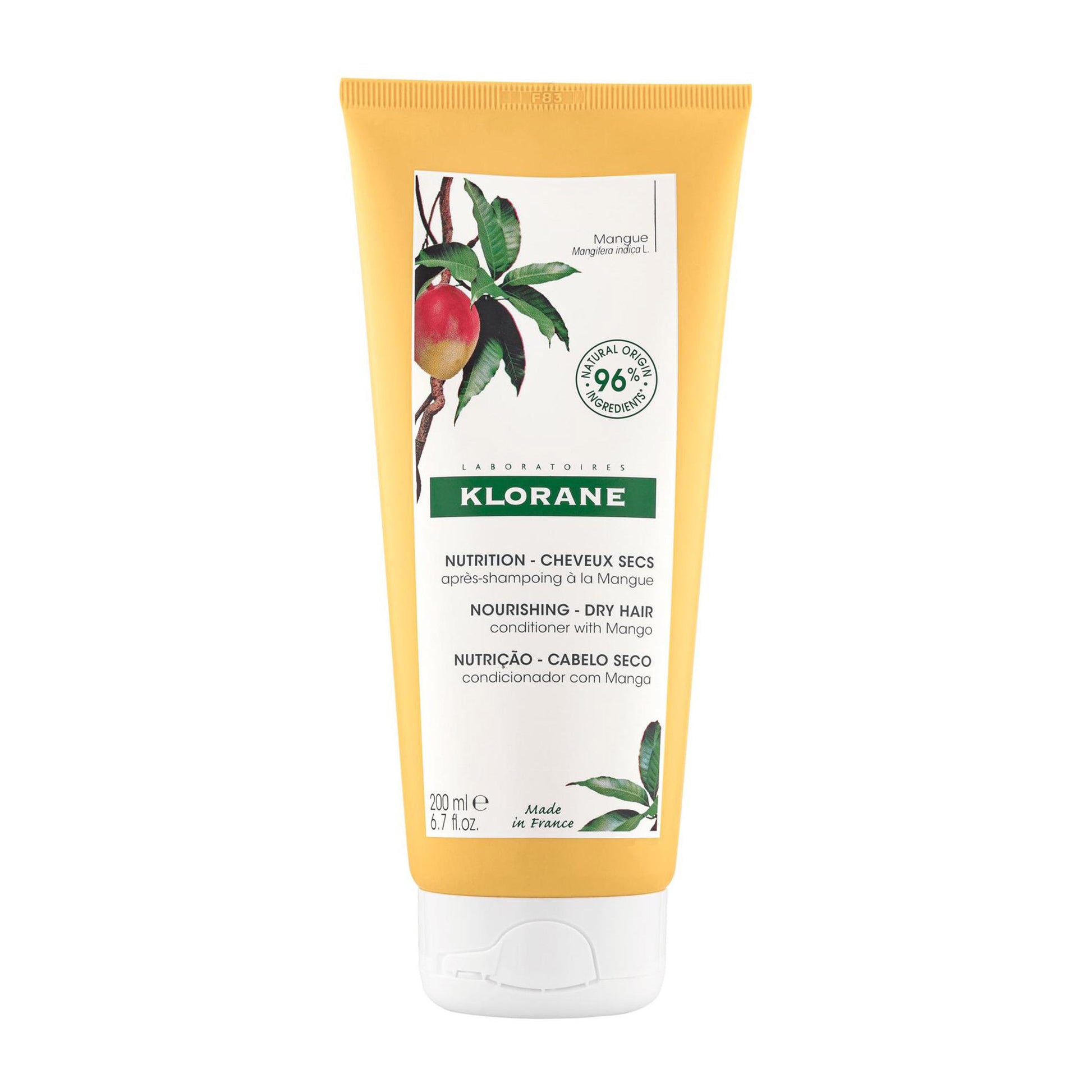 Klorane Conditioner with Mango for Nourishing for Dry Hair 200ml