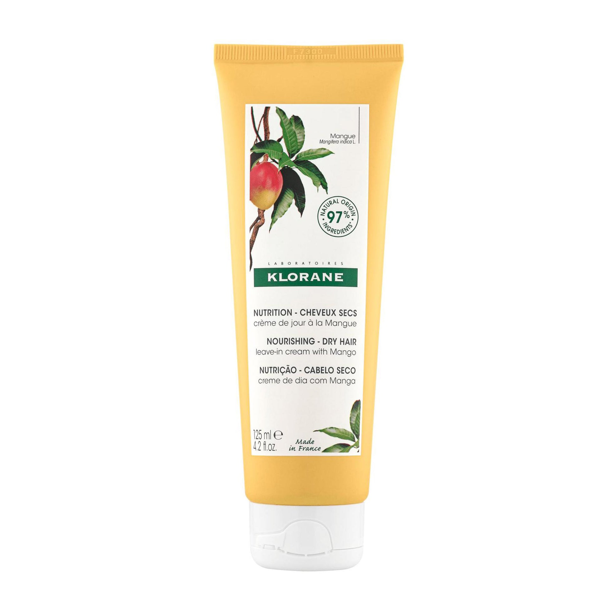 Klorane Nourishing Leave-In Cream with Mango for Dry Hair 125ml