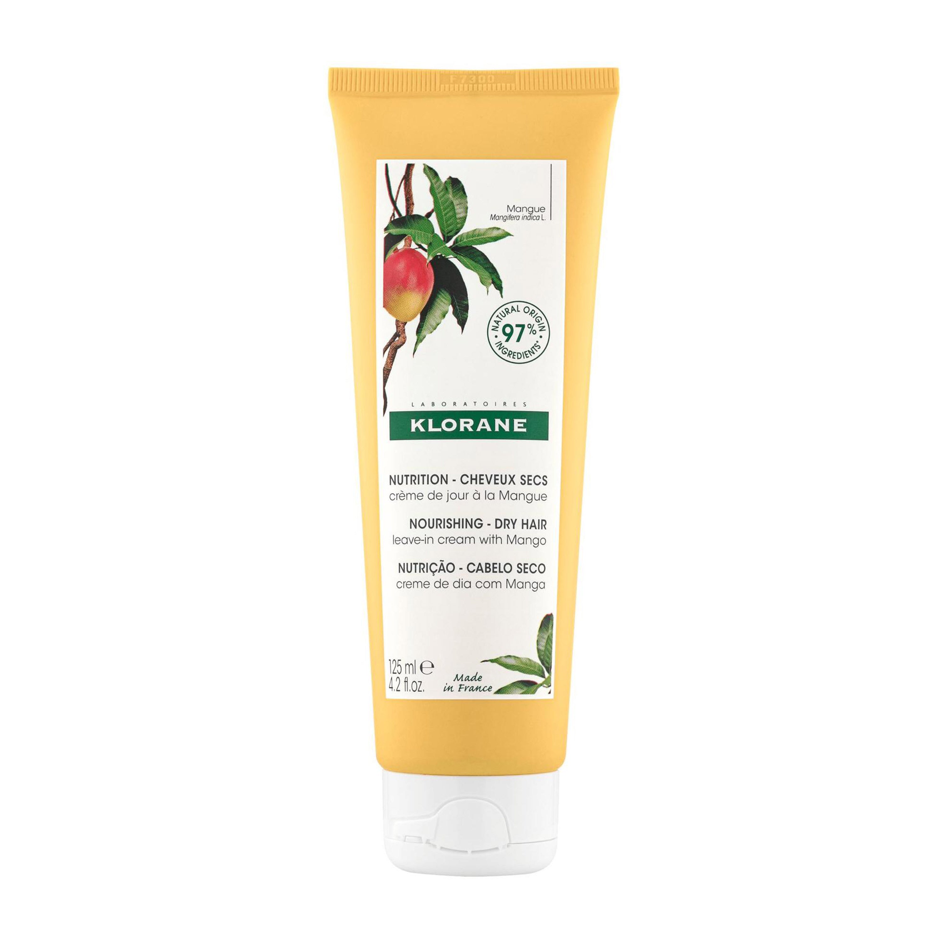 Klorane Nourishing Leave-In Cream with Mango for Dry Hair 125ml