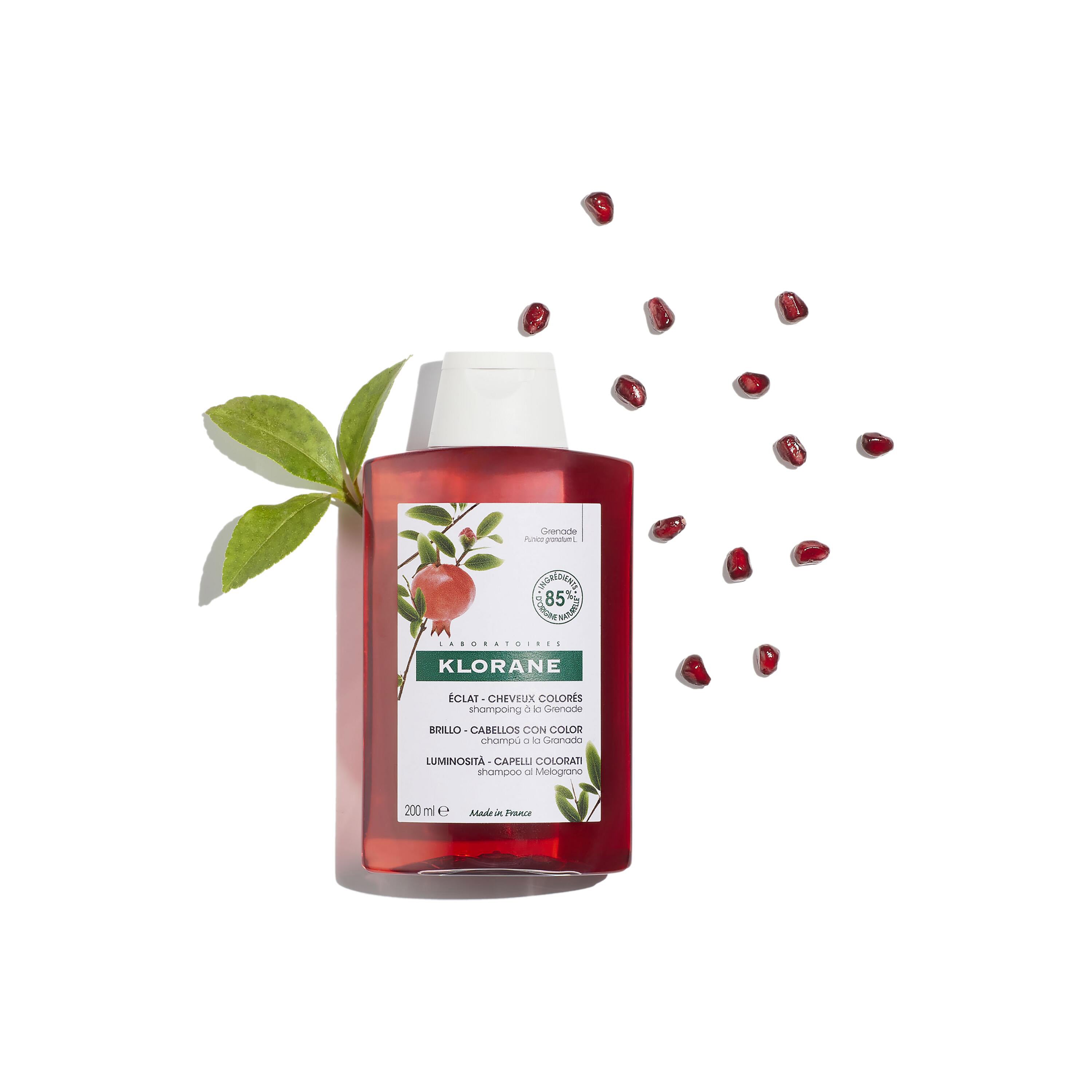 Klorane Colour-enhancing Shampoo with Pomegranate for Colour-Treated Hair 200ml
