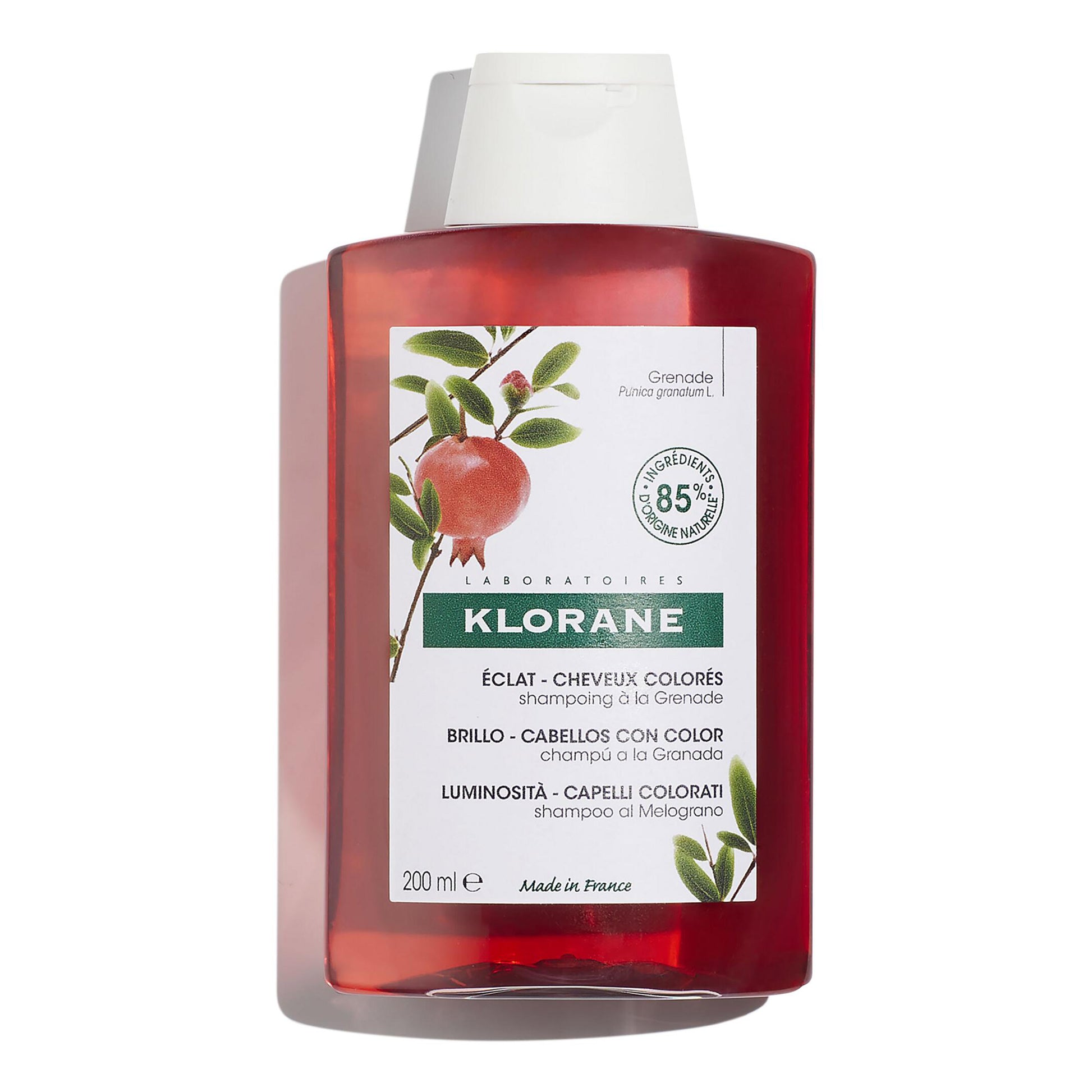 Klorane Colour-enhancing Shampoo with Pomegranate for Colour-Treated Hair 200ml