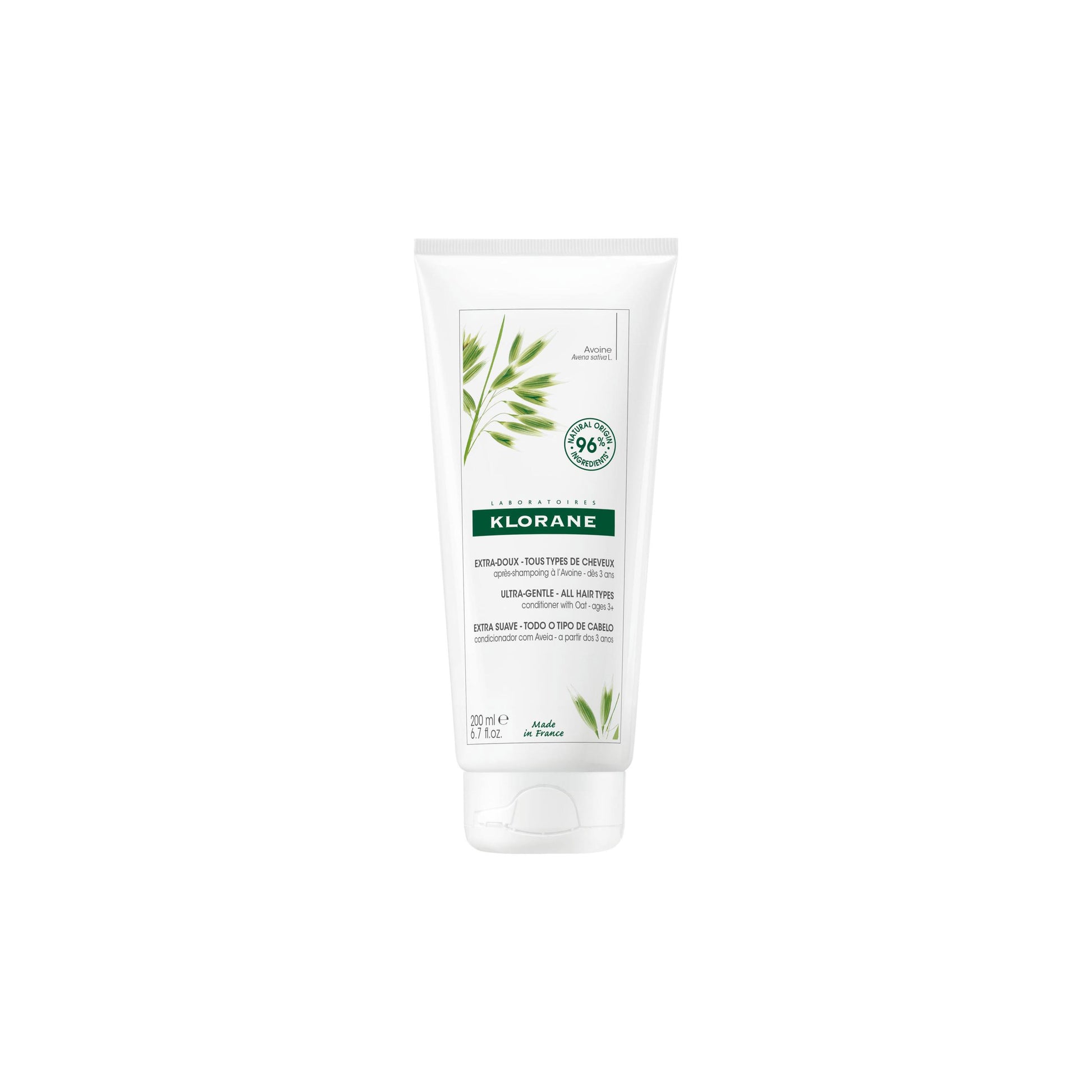 Klorane Ultra-Gentle Conditioner with Oat for All Hair Types 200ml
