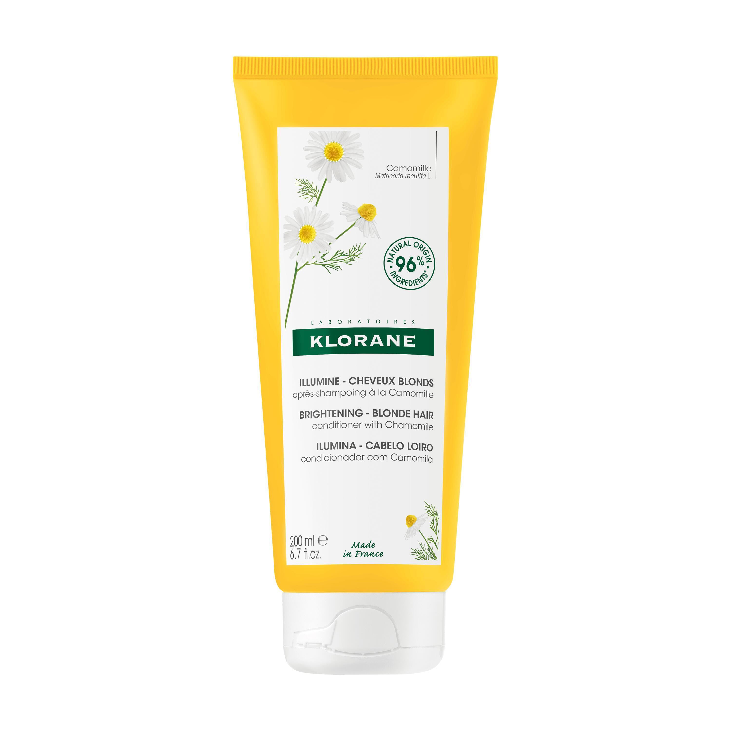 Klorane Brightening Conditioner with Camomile for Blonde Hair 200ml