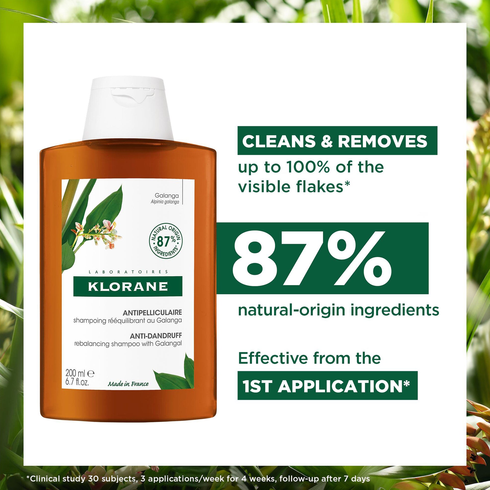 Klorane Anti-Dandruff Shampoo with Galangal  200ml