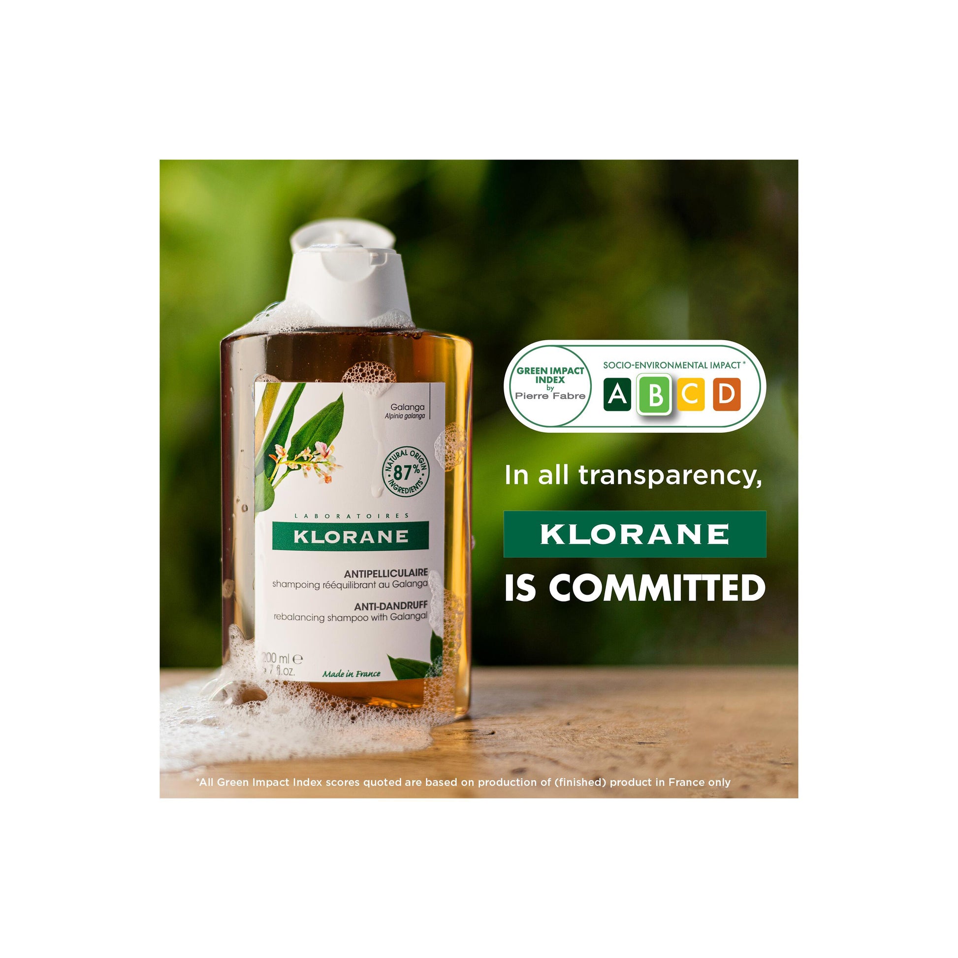 Klorane Anti-Dandruff Shampoo with Galangal  200ml