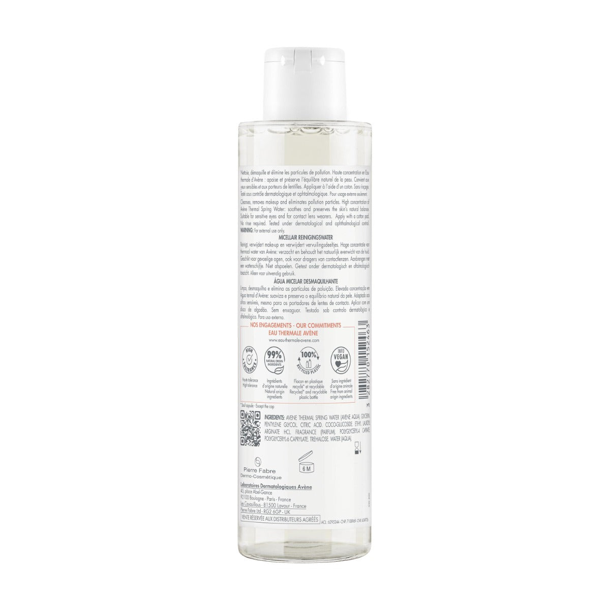 Avène Micellar Lotion Cleanser & Make-Up Remover for Sensitive Skin 200ml
