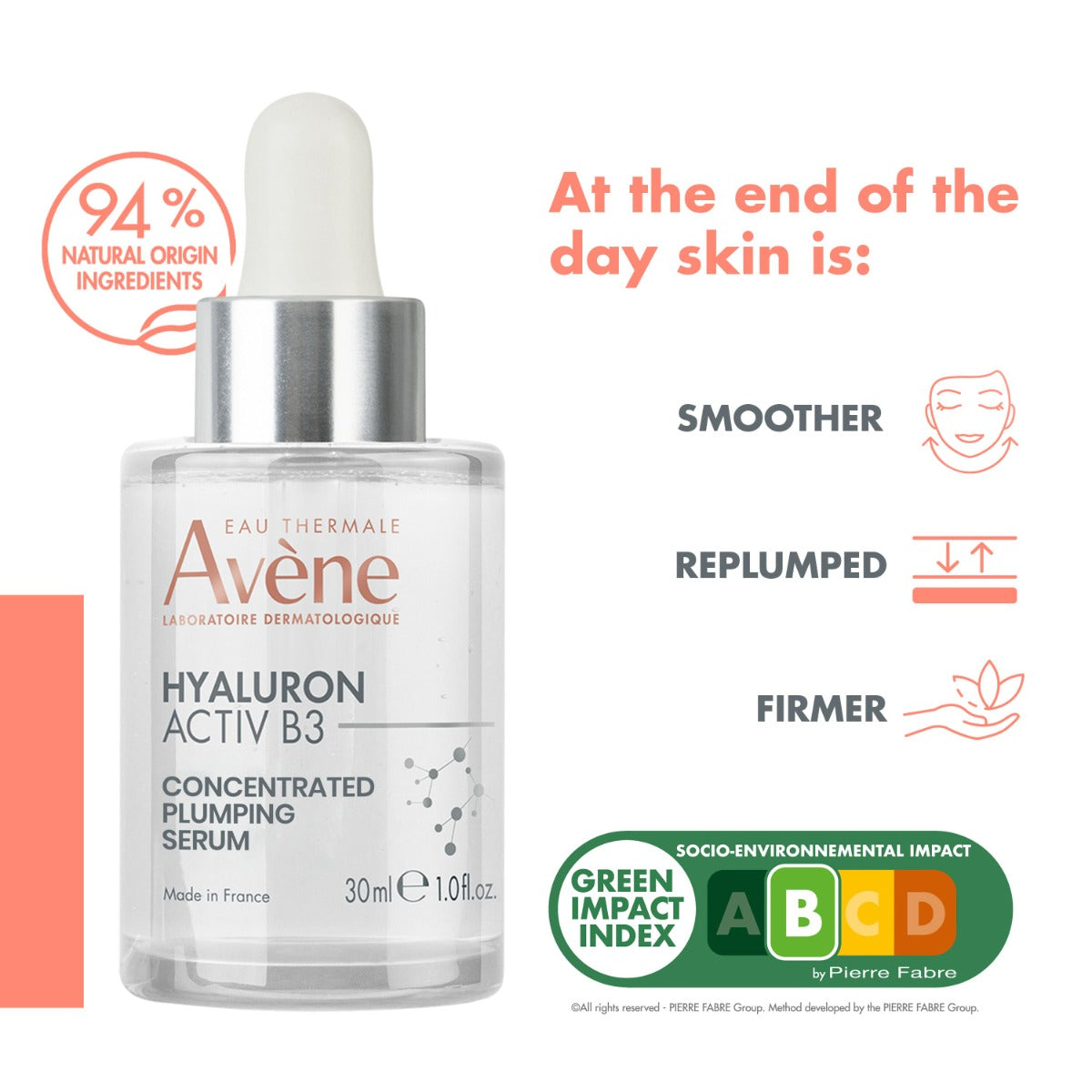 Avène Hyaluron Activ B3 Concentrated plumping serum 30ml