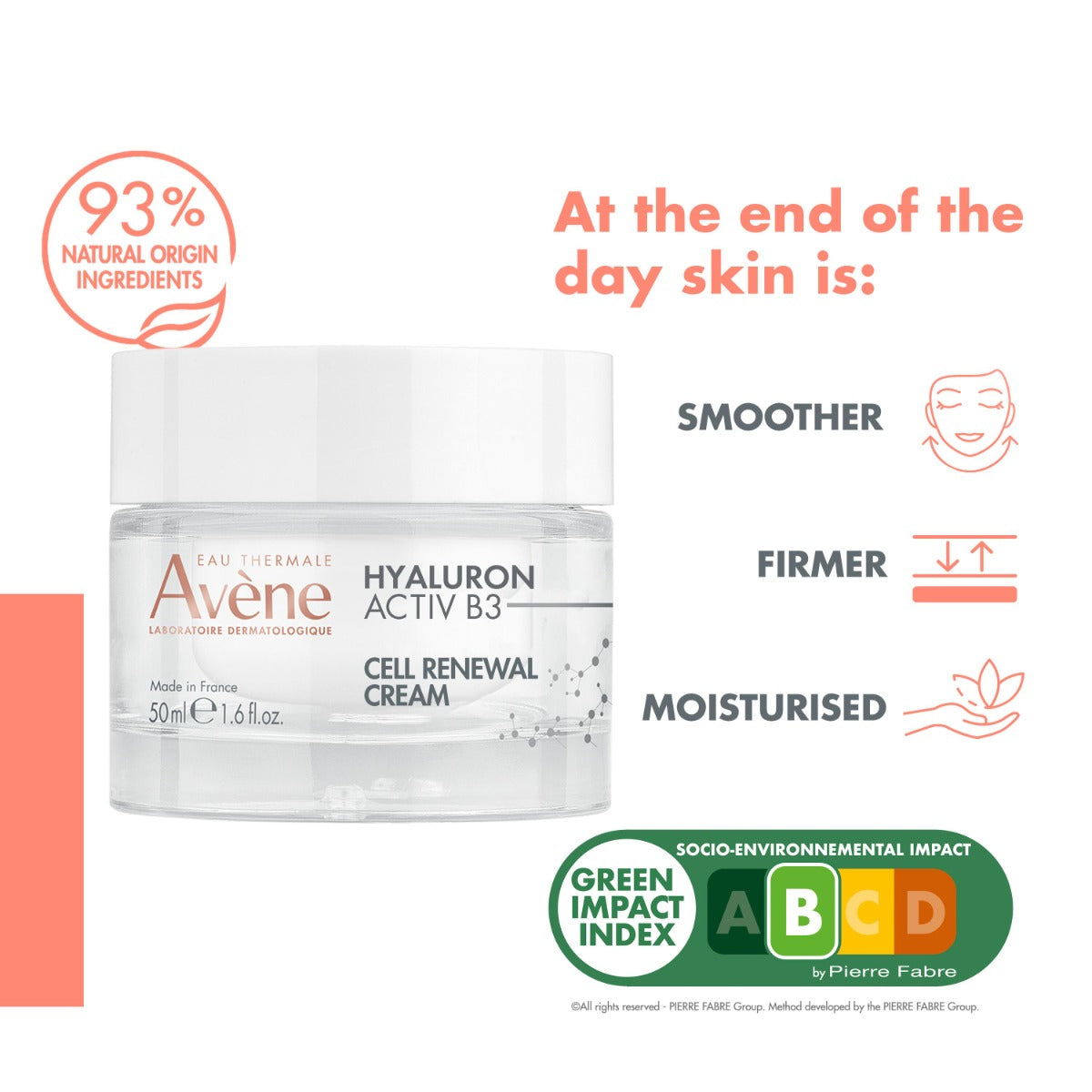 Avène Hyaluron Activ B3 Cellular renewal cream 50ml