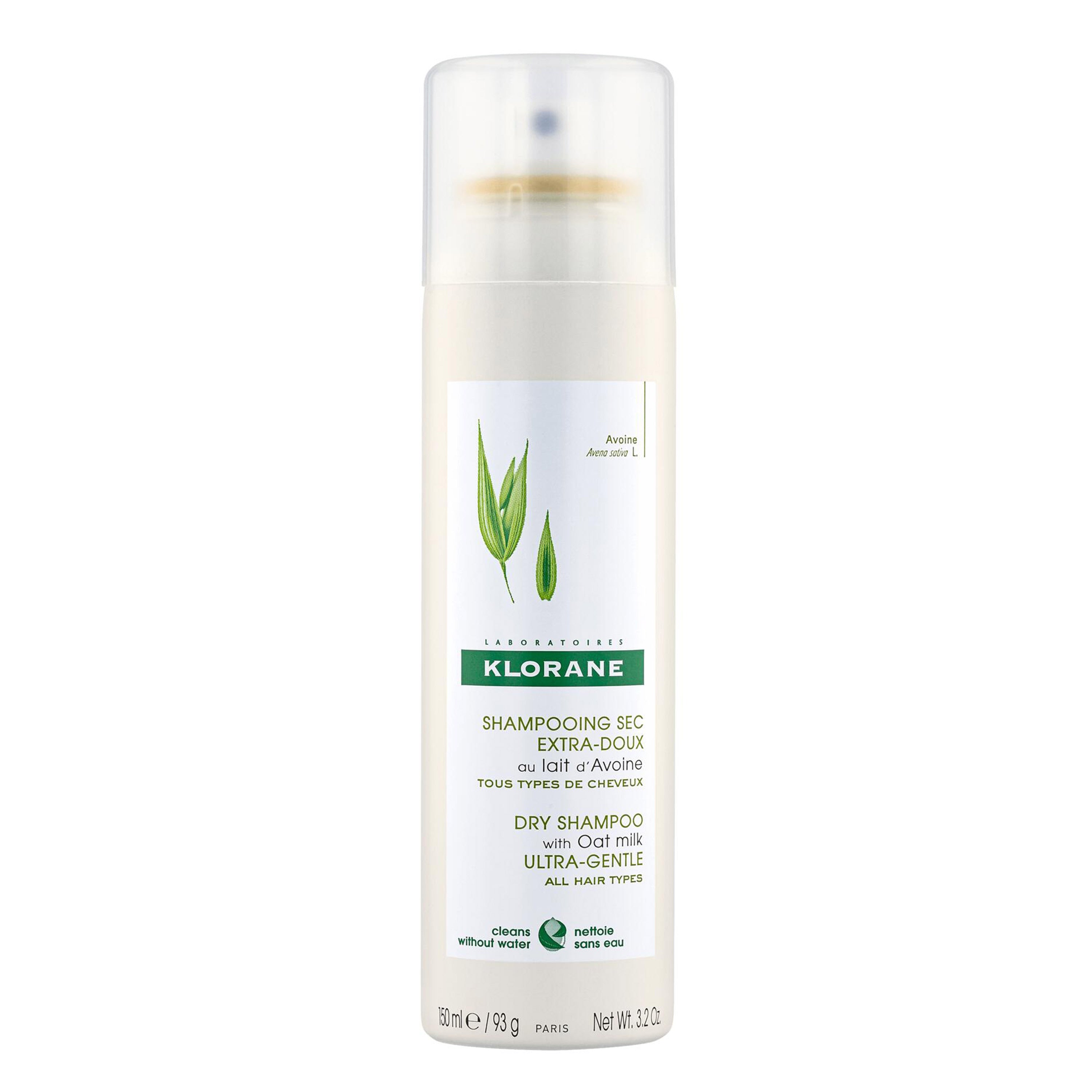 Klorane Extra-Gentle Dry Shampoo with Oat Milk for The Original for All Hair Types 150ml