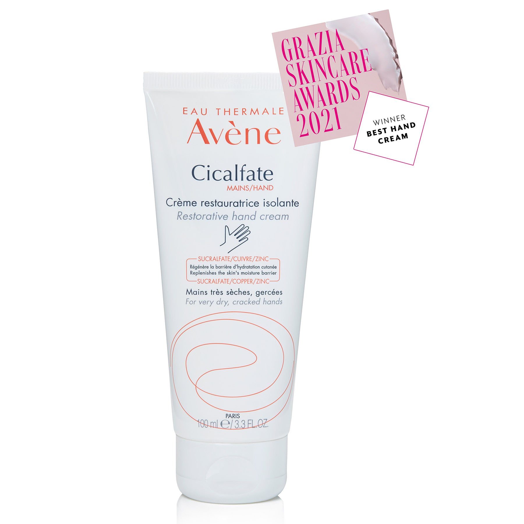 Avène Cicalfate Restorative Hand Cream for Very Dry, Cracked Hands 100ml 
