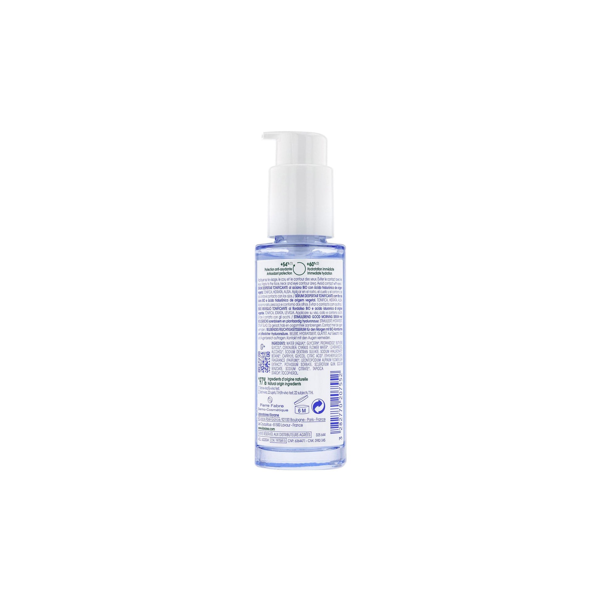 Klorane Wake-Up Call Serum  with Organic Cornflower 50ml