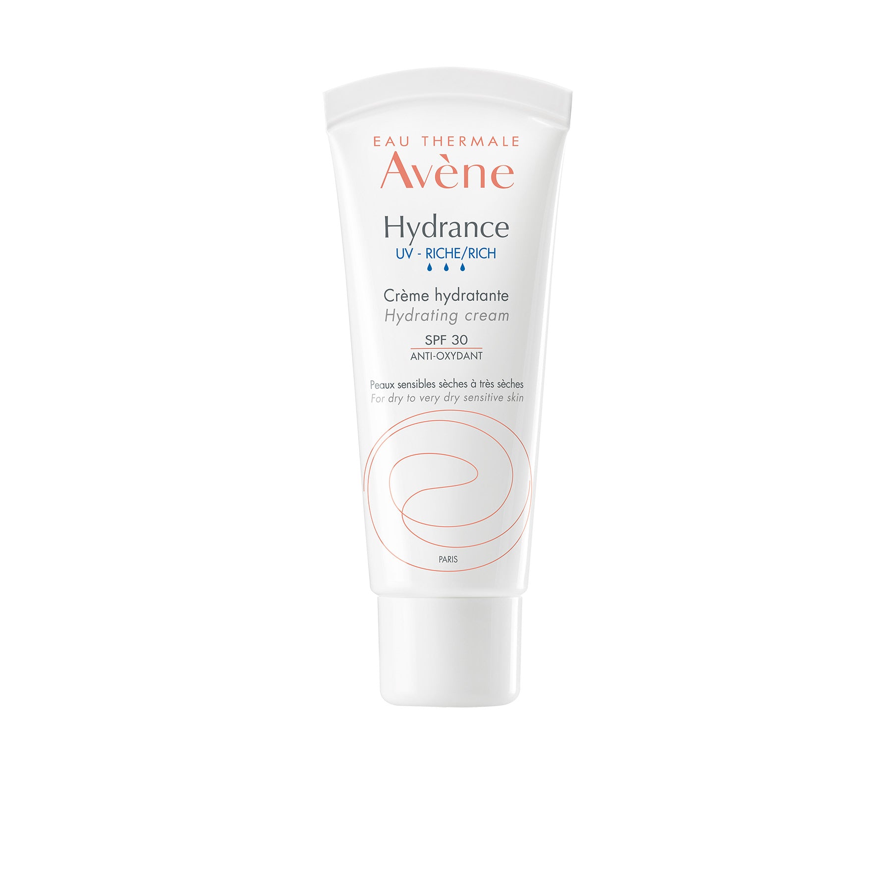 Avène Hydrance Rich-UV Hydrating Cream SPF30 Moisturiser for Dehydrated Skin 40ml