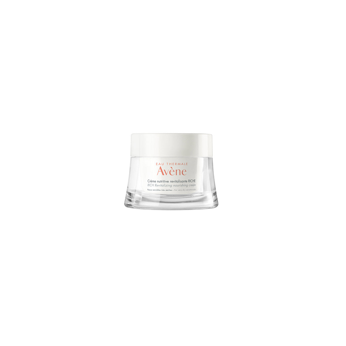 Avène Les Essentiels Rich Revitalizing Nourishing Cream Moisturiser for Dry, Sensitive Skin 50ml