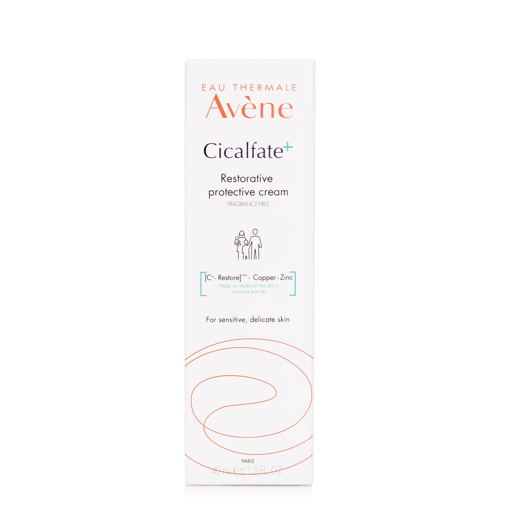 Avène Cicalfate + Restorative Protective Cream for Very Sensitive Skin 40ml 