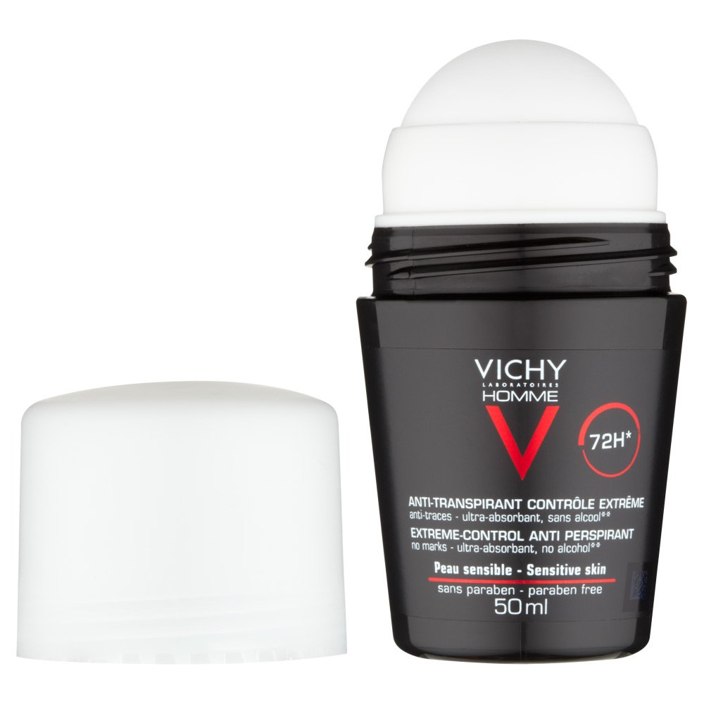 Vichy Homme Deodorant Extreme Anti Perspirant Roll On 50ml