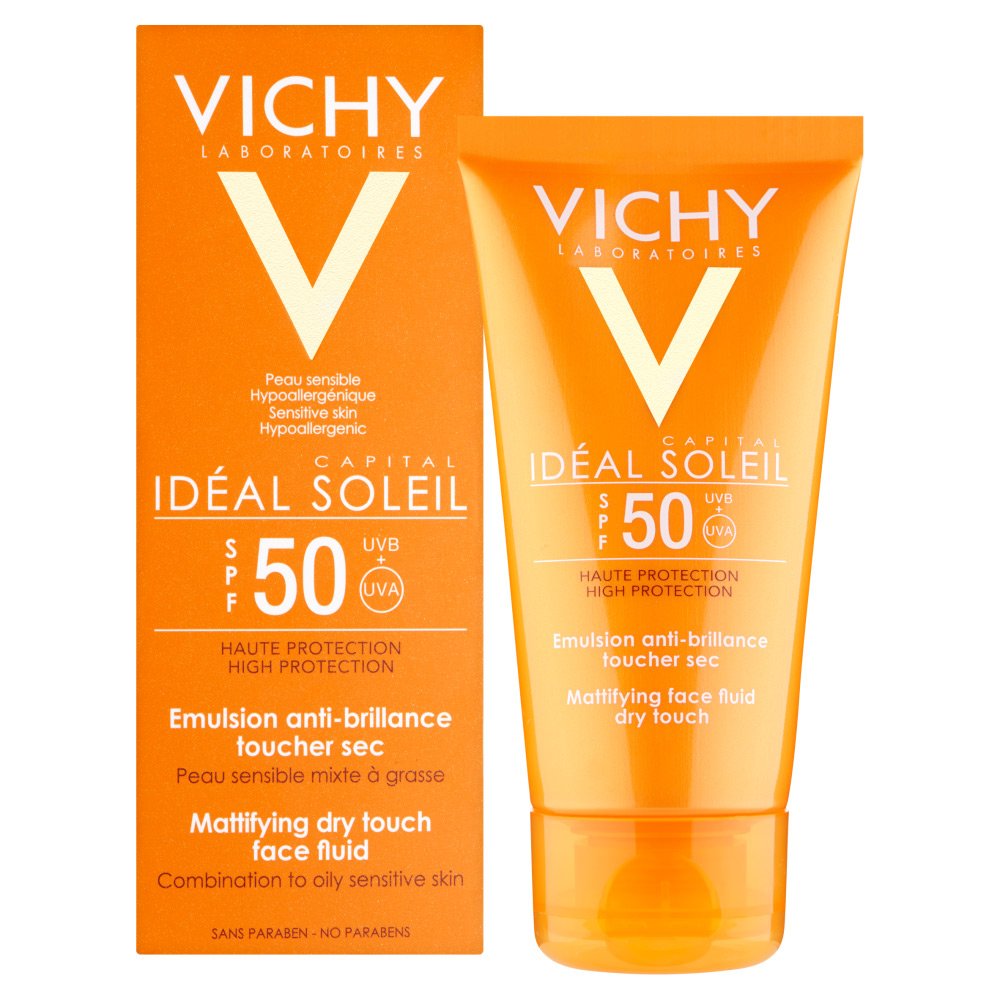 Vichy Idéal Soleil Dry Touch Face Fluid SPF 50 50ml