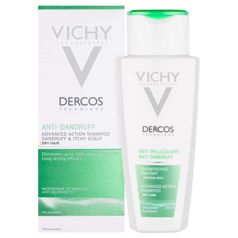 Vichy Dercos Anti-Dandruff - Dry Hair Shampoo 200ml