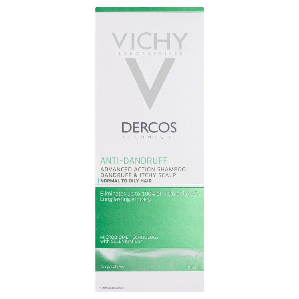 Vichy Dercos Anti-Dandruff - Normal to Oily Hair Shampoo 200ml