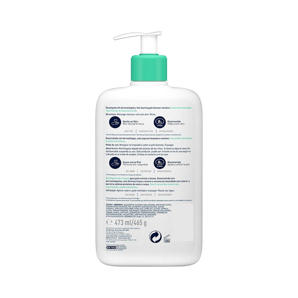 CeraVe Facial Foaming Cleanser 473ml