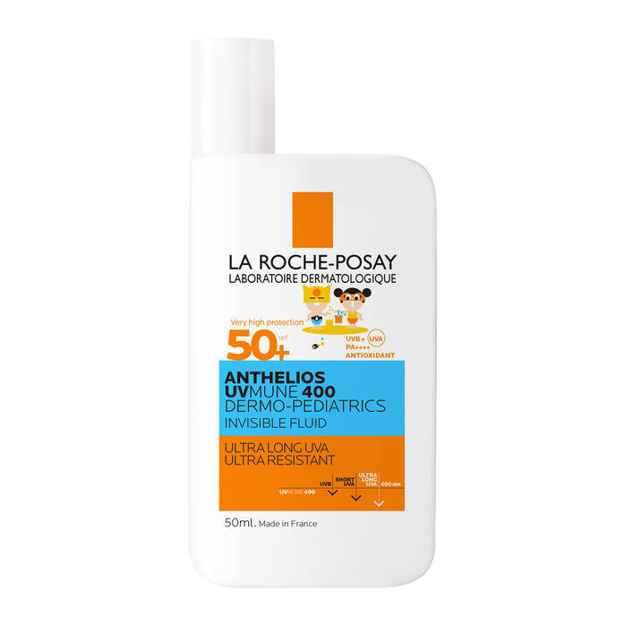 La Roche-Posay Anthelios UVMUNE 400 Dermo-Paediatrics Ultra-light Invisible Fluid SPF50 50ml