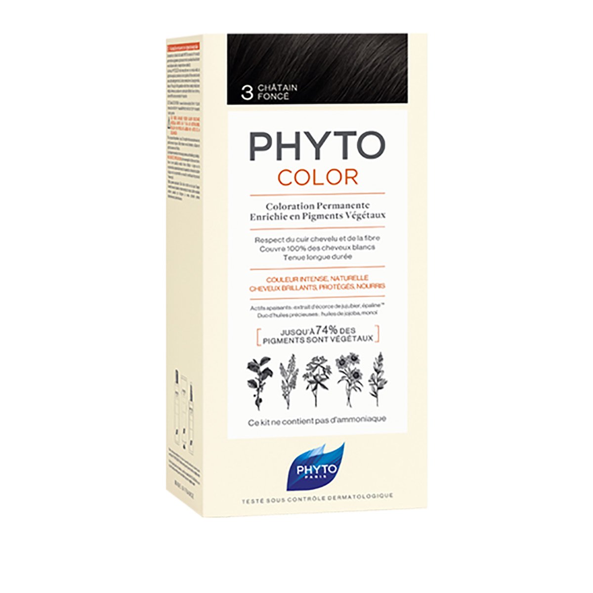 Phyto Phytocolor 3 Dark Brown