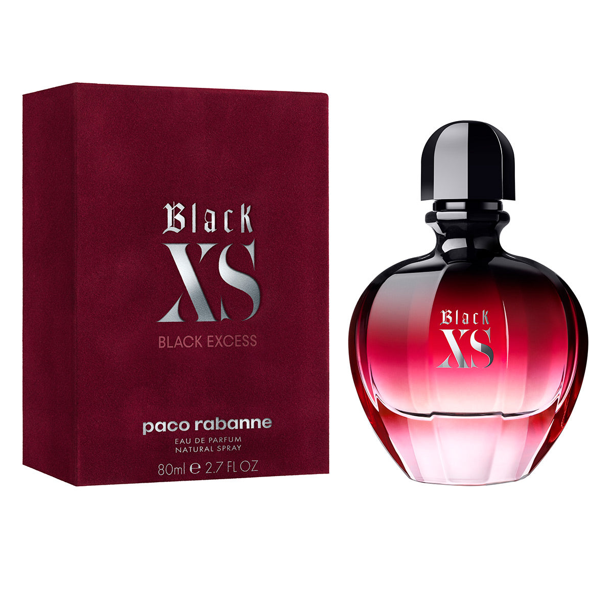 Paco Rabanne Black XS For Her Eau de Parfum Spray 80ml