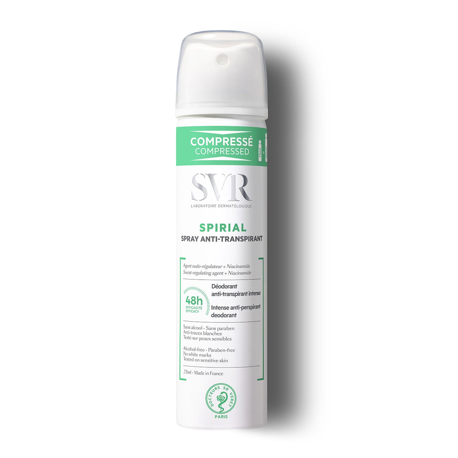SVR Spirial 48h Intense Anti-Perspirant Deodorant Spray