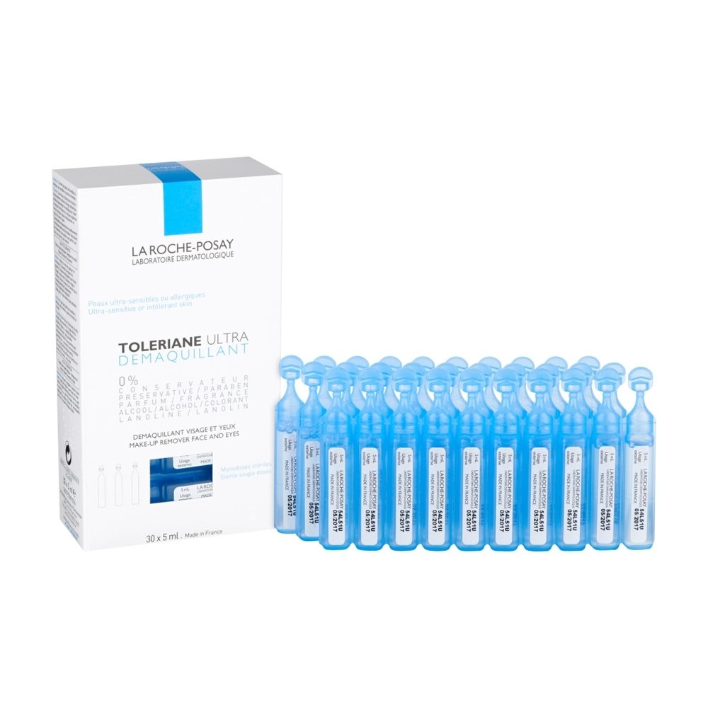La Roche-Posay Toleriane Monodose Eye Make-Up Remover 30 x 5ml