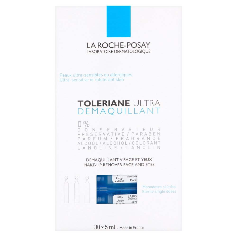 La Roche-Posay Toleriane Monodose Eye Make-Up Remover 30 x 5ml