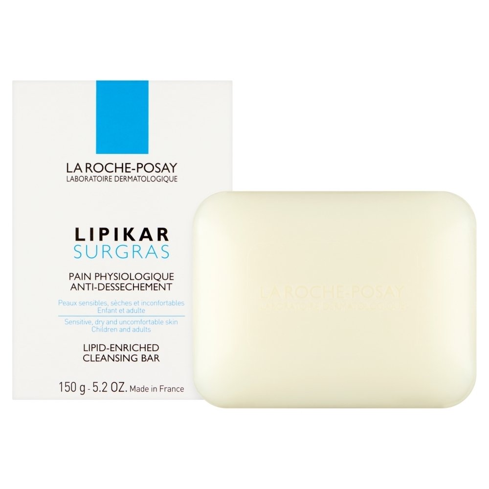 La Roche-Posay Lipikar Surgras Lipid-Enriched Cleansing Bar 150g