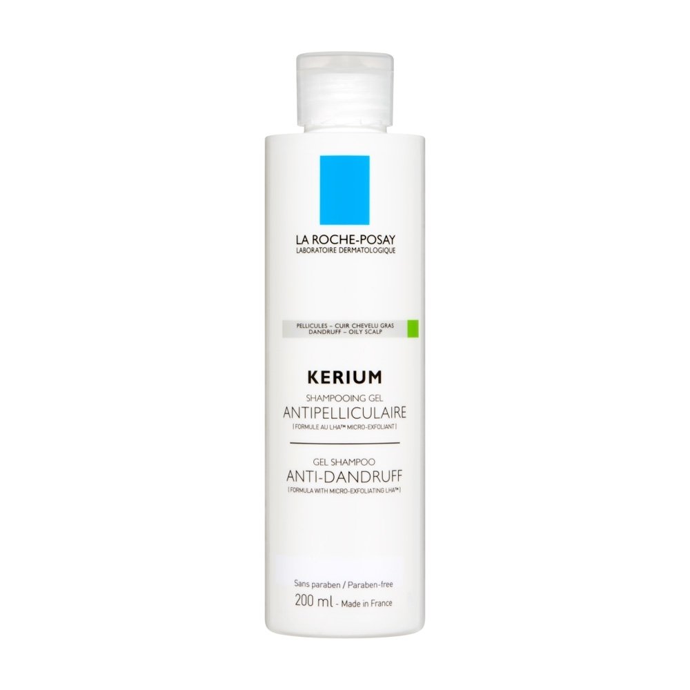 La Roche-Posay Kerium Anti-Dandruff Gel Shampoo for Oily Scalp 200ml