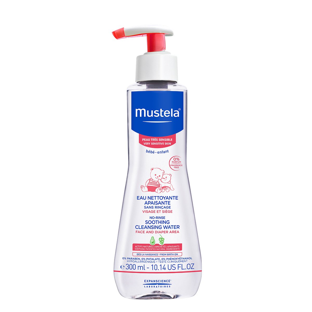 Mustela No Rinse Soothing Cleansing Water 300ml