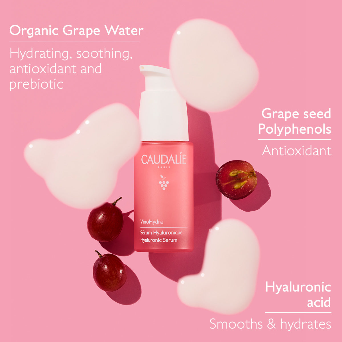 Caudalie VinoHydra Hyalunoric Serum 30ml
