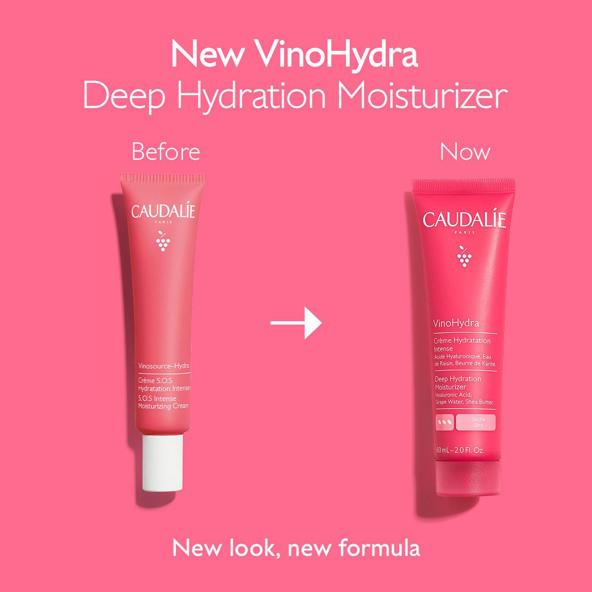 Caudalie VinoHydra Deep Hydration Moisturizer 60ml