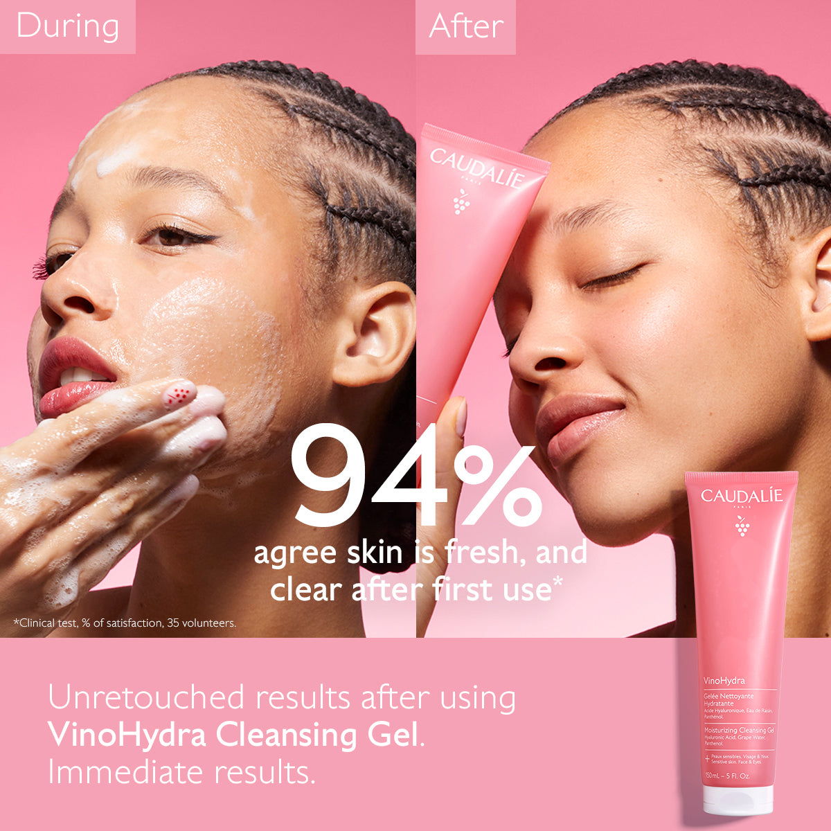 Caudalie VinoHydra Moisturizing Cleansing Gel 150ml