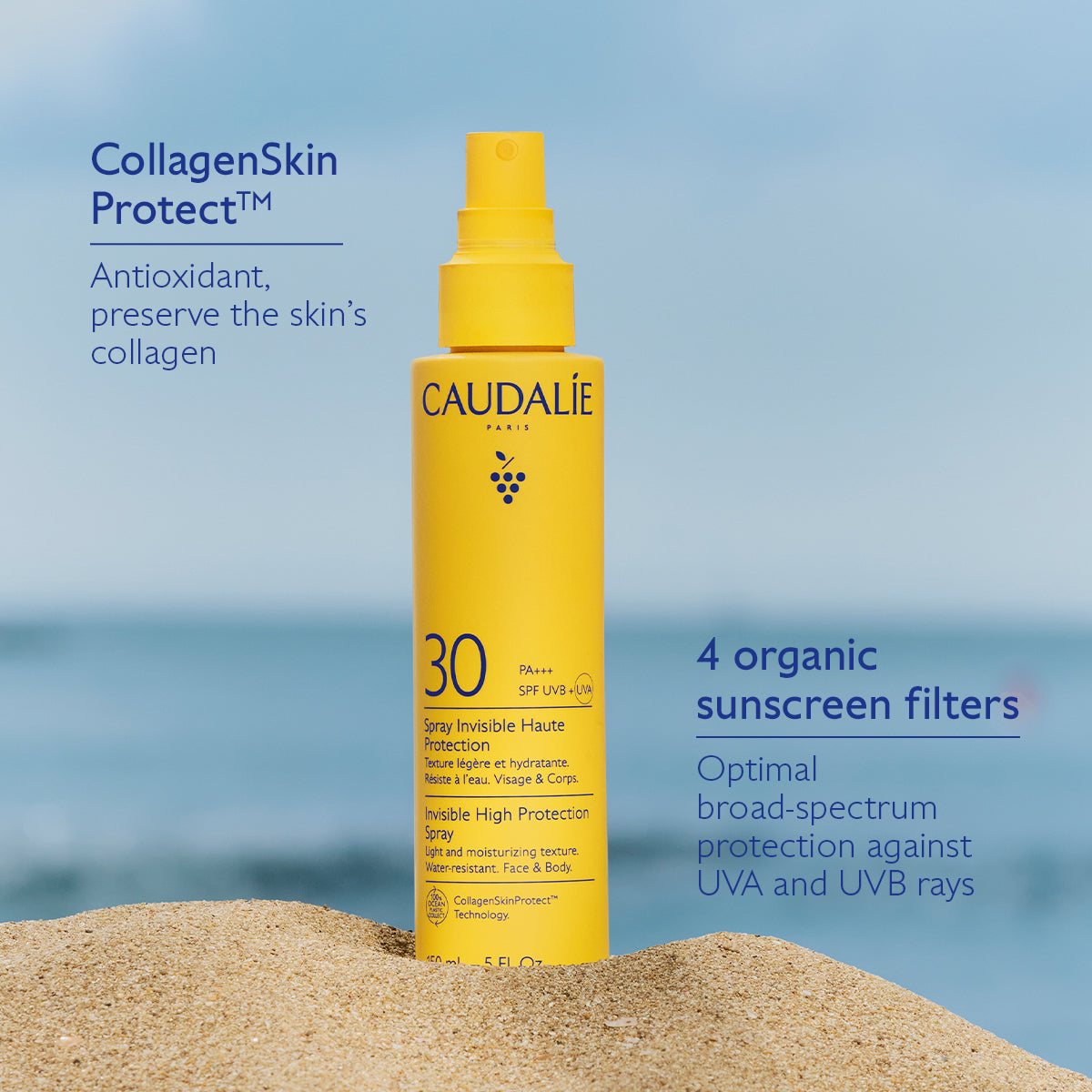 Caudalie Invisible High Protection Spray SPF30 150ml