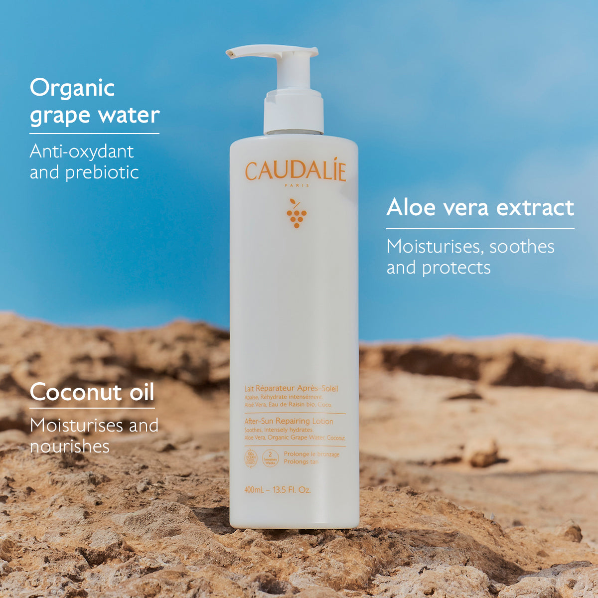 Caudalie After-Sun Repairing Lotion 400ml